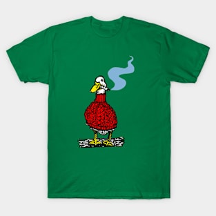 The bejumpered smoking duck T-Shirt